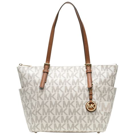 michael kors white leather purse|michael kors purses prices.